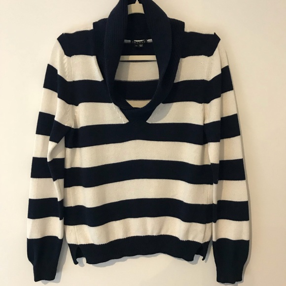 Theory Cashmere-Cotton Blend Sweater - Picture 2 of 5